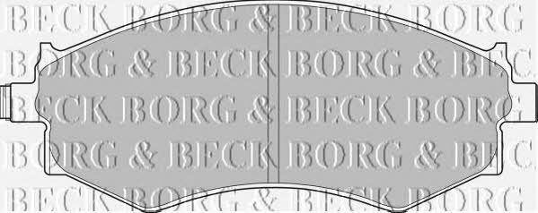 Borg & beck BBP1494 Гальмівні колодки, комплект BBP1494: Купити в Україні - Добра ціна на EXIST.UA!