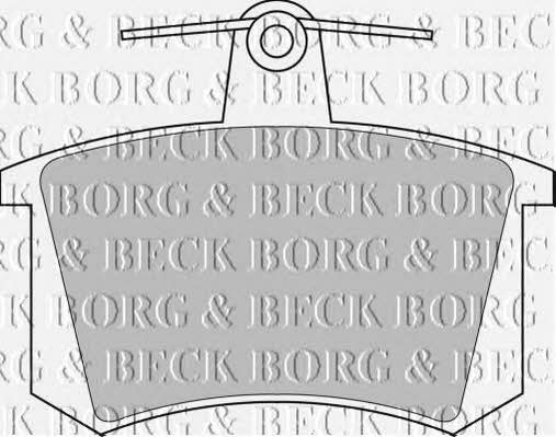 Borg & beck BBP1503 Гальмівні колодки, комплект BBP1503: Купити в Україні - Добра ціна на EXIST.UA!