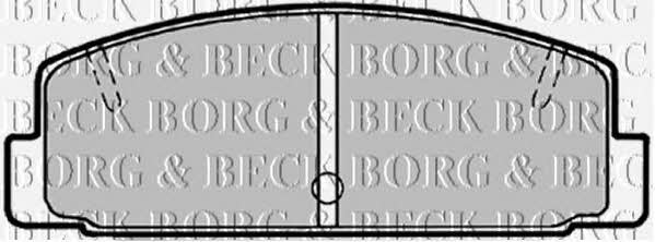 Borg & beck BBP1506 Гальмівні колодки, комплект BBP1506: Купити в Україні - Добра ціна на EXIST.UA!