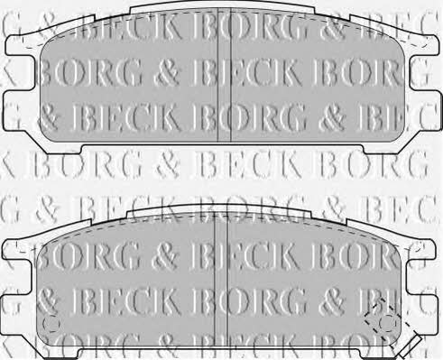 Borg & beck BBP1508 Гальмівні колодки, комплект BBP1508: Приваблива ціна - Купити в Україні на EXIST.UA!