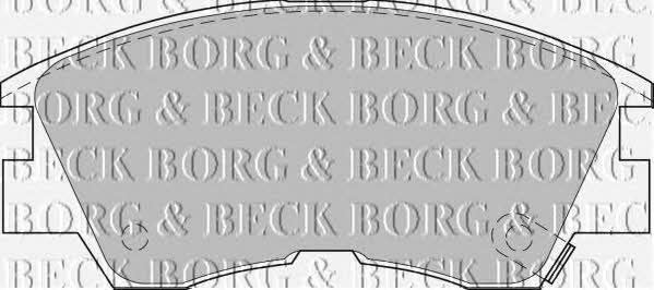 Borg & beck BBP1511 Гальмівні колодки, комплект BBP1511: Купити в Україні - Добра ціна на EXIST.UA!