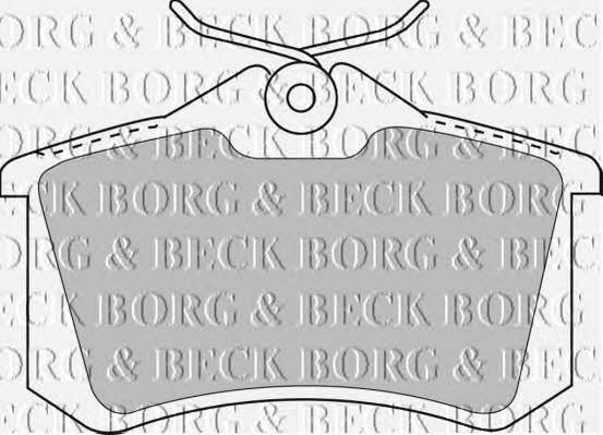 Borg & beck BBP1512 Гальмівні колодки задні, комплект BBP1512: Приваблива ціна - Купити в Україні на EXIST.UA!
