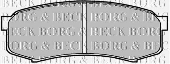 Borg & beck BBP1514 Гальмівні колодки, комплект BBP1514: Приваблива ціна - Купити в Україні на EXIST.UA!