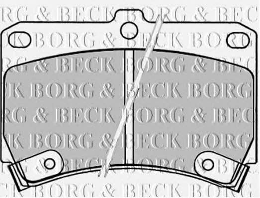 Borg & beck BBP1520 Гальмівні колодки, комплект BBP1520: Купити в Україні - Добра ціна на EXIST.UA!