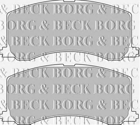 Borg & beck BBP1522 Гальмівні колодки, комплект BBP1522: Купити в Україні - Добра ціна на EXIST.UA!