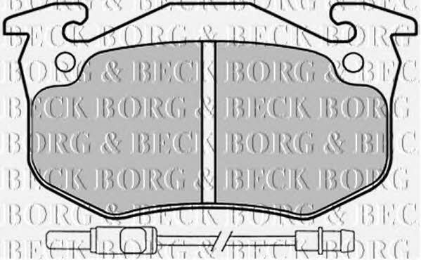 Borg & beck BBP1525 Гальмівні колодки, комплект BBP1525: Купити в Україні - Добра ціна на EXIST.UA!