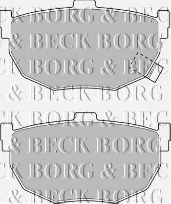 Borg & beck BBP1527 Гальмівні колодки, комплект BBP1527: Приваблива ціна - Купити в Україні на EXIST.UA!