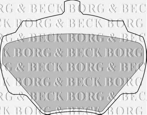 Borg & beck BBP1528 Гальмівні колодки, комплект BBP1528: Купити в Україні - Добра ціна на EXIST.UA!