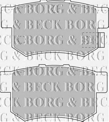 Borg & beck BBP1535 Гальмівні колодки, комплект BBP1535: Приваблива ціна - Купити в Україні на EXIST.UA!