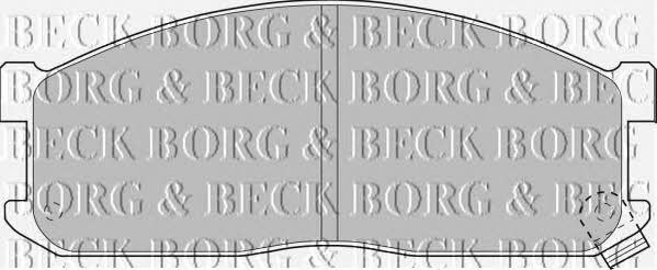Borg & beck BBP1536 Гальмівні колодки, комплект BBP1536: Купити в Україні - Добра ціна на EXIST.UA!