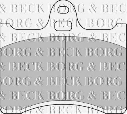 Borg & beck BBP1538 Гальмівні колодки, комплект BBP1538: Купити в Україні - Добра ціна на EXIST.UA!