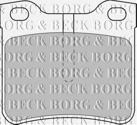 Borg & beck BBP1539 Гальмівні колодки, комплект BBP1539: Купити в Україні - Добра ціна на EXIST.UA!