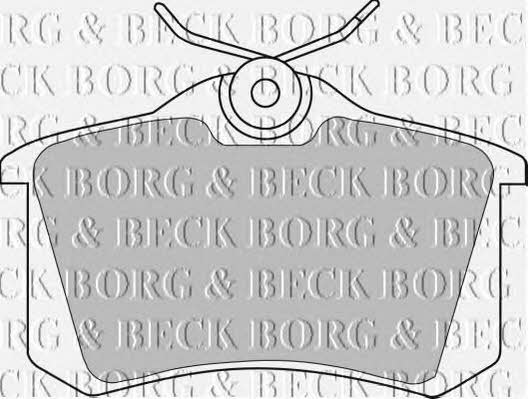 Borg & beck BBP1542 Гальмівні колодки, комплект BBP1542: Купити в Україні - Добра ціна на EXIST.UA!
