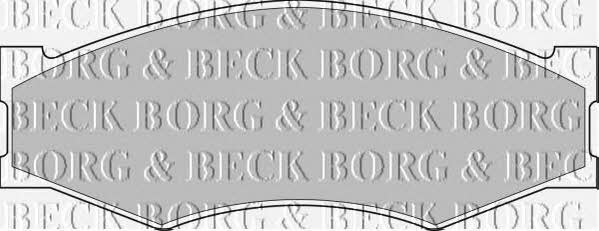 Borg & beck BBP1551 Гальмівні колодки, комплект BBP1551: Приваблива ціна - Купити в Україні на EXIST.UA!