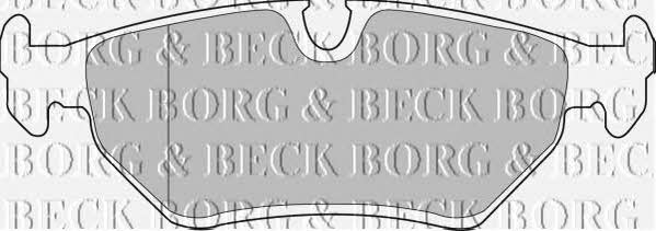Borg & beck BBP1556 Гальмівні колодки, комплект BBP1556: Купити в Україні - Добра ціна на EXIST.UA!