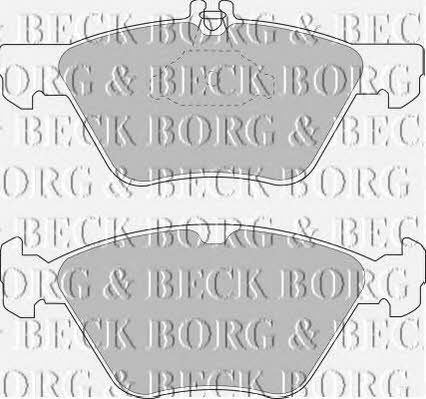 Borg & beck BBP1564 Гальмівні колодки, комплект BBP1564: Купити в Україні - Добра ціна на EXIST.UA!