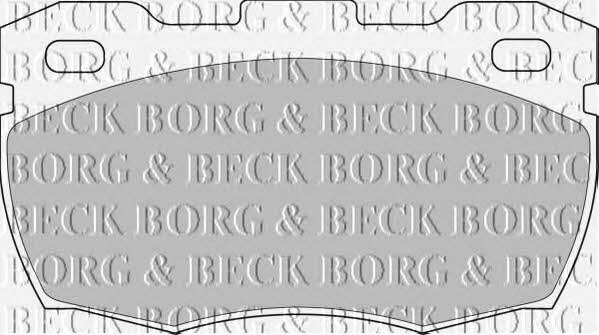 Borg & beck BBP1571 Гальмівні колодки, комплект BBP1571: Купити в Україні - Добра ціна на EXIST.UA!