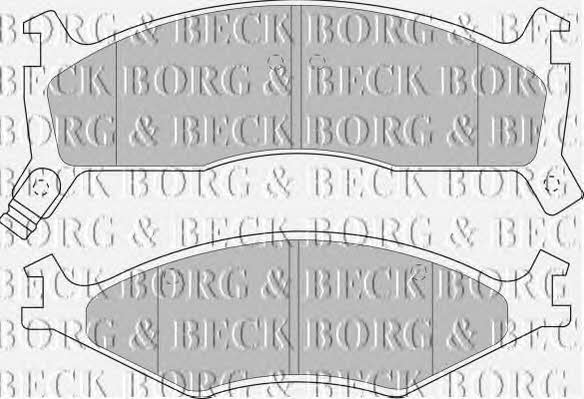 Borg & beck BBP1573 Гальмівні колодки, комплект BBP1573: Купити в Україні - Добра ціна на EXIST.UA!