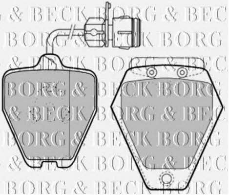 Borg & beck BBP1577 Гальмівні колодки, комплект BBP1577: Купити в Україні - Добра ціна на EXIST.UA!