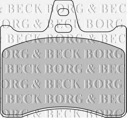 Borg & beck BBP1579 Гальмівні колодки, комплект BBP1579: Купити в Україні - Добра ціна на EXIST.UA!