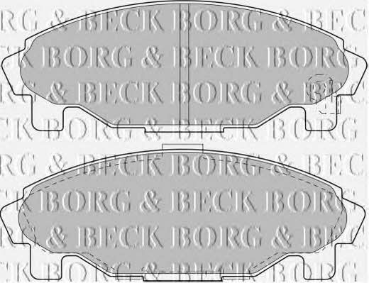 Borg & beck BBP1581 Гальмівні колодки, комплект BBP1581: Купити в Україні - Добра ціна на EXIST.UA!