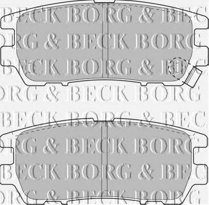 Borg & beck BBP1582 Гальмівні колодки, комплект BBP1582: Купити в Україні - Добра ціна на EXIST.UA!