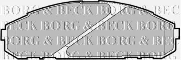 Borg & beck BBP1585 Гальмівні колодки, комплект BBP1585: Купити в Україні - Добра ціна на EXIST.UA!