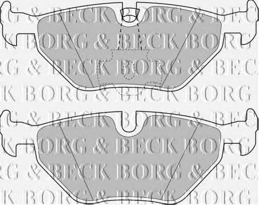 Borg & beck BBP1591 Гальмівні колодки, комплект BBP1591: Приваблива ціна - Купити в Україні на EXIST.UA!