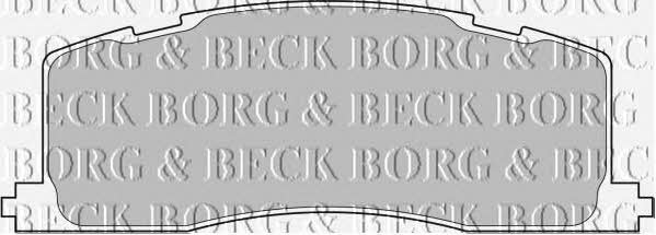 Borg & beck BBP1593 Гальмівні колодки, комплект BBP1593: Купити в Україні - Добра ціна на EXIST.UA!
