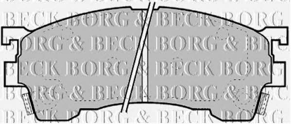 Borg & beck BBP1594 Гальмівні колодки, комплект BBP1594: Купити в Україні - Добра ціна на EXIST.UA!