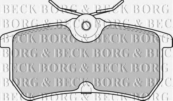 Borg & beck BBP1603 Гальмівні колодки, комплект BBP1603: Купити в Україні - Добра ціна на EXIST.UA!