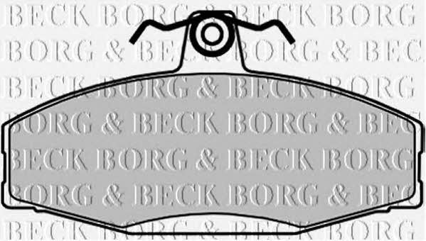 Borg & beck BBP1604 Гальмівні колодки, комплект BBP1604: Купити в Україні - Добра ціна на EXIST.UA!