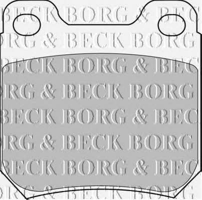 Borg & beck BBP1605 Гальмівні колодки, комплект BBP1605: Приваблива ціна - Купити в Україні на EXIST.UA!