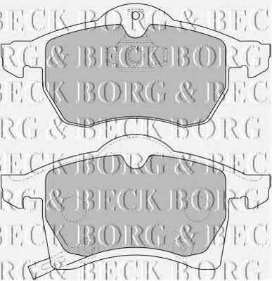 Borg & beck BBP1612 Гальмівні колодки, комплект BBP1612: Купити в Україні - Добра ціна на EXIST.UA!