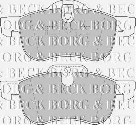 Borg & beck BBP1614 Гальмівні колодки, комплект BBP1614: Купити в Україні - Добра ціна на EXIST.UA!