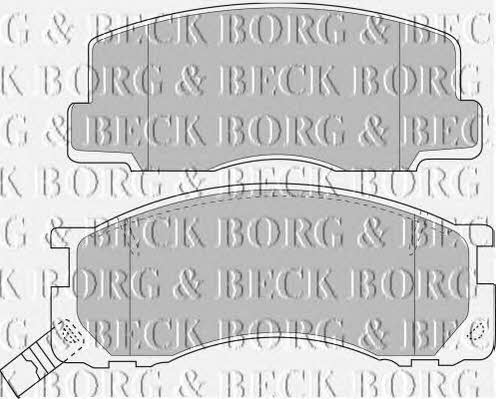Borg & beck BBP1131 Гальмівні колодки, комплект BBP1131: Купити в Україні - Добра ціна на EXIST.UA!