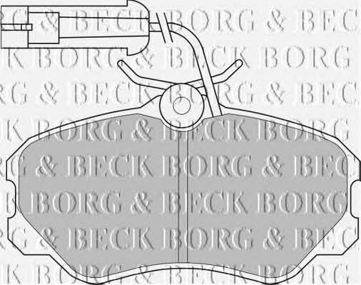 Borg & beck BBP1142 Гальмівні колодки, комплект BBP1142: Приваблива ціна - Купити в Україні на EXIST.UA!