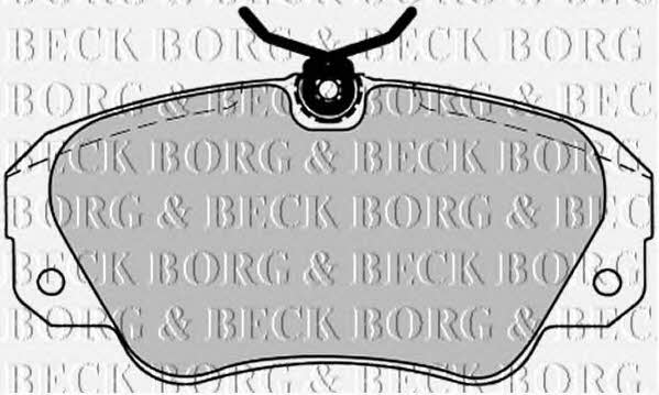 Borg & beck BBP1143 Гальмівні колодки, комплект BBP1143: Купити в Україні - Добра ціна на EXIST.UA!