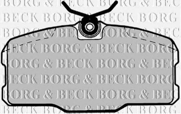 Borg & beck BBP1145 Гальмівні колодки, комплект BBP1145: Купити в Україні - Добра ціна на EXIST.UA!