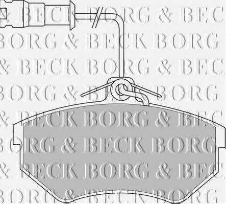Borg & beck BBP1146 Гальмівні колодки, комплект BBP1146: Купити в Україні - Добра ціна на EXIST.UA!