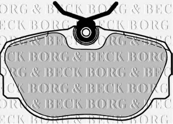 Borg & beck BBP1155 Гальмівні колодки, комплект BBP1155: Купити в Україні - Добра ціна на EXIST.UA!