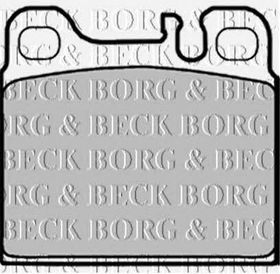 Borg & beck BBP1158 Гальмівні колодки, комплект BBP1158: Купити в Україні - Добра ціна на EXIST.UA!