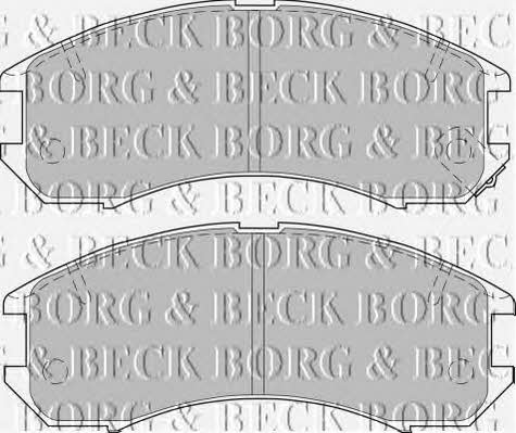Borg & beck BBP1162 Гальмівні колодки, комплект BBP1162: Купити в Україні - Добра ціна на EXIST.UA!