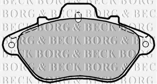 Borg & beck BBP1165 Гальмівні колодки, комплект BBP1165: Купити в Україні - Добра ціна на EXIST.UA!