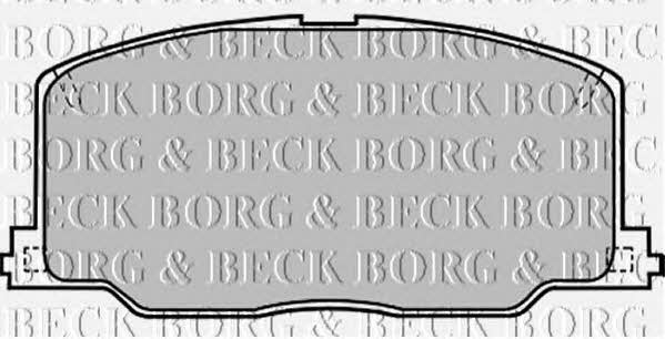 Borg & beck BBP1168 Гальмівні колодки, комплект BBP1168: Купити в Україні - Добра ціна на EXIST.UA!