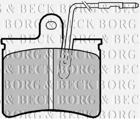 Borg & beck BBP1169 Гальмівні колодки, комплект BBP1169: Купити в Україні - Добра ціна на EXIST.UA!