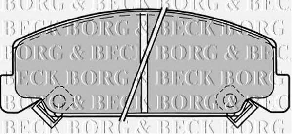 Borg & beck BBP1176 Гальмівні колодки, комплект BBP1176: Купити в Україні - Добра ціна на EXIST.UA!