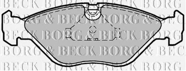 Borg & beck BBP1186 Гальмівні колодки, комплект BBP1186: Купити в Україні - Добра ціна на EXIST.UA!