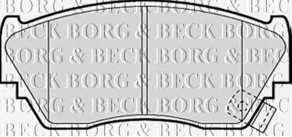 Borg & beck BBP1197 Гальмівні колодки, комплект BBP1197: Купити в Україні - Добра ціна на EXIST.UA!