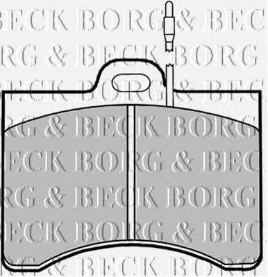 Borg & beck BBP1201 Гальмівні колодки, комплект BBP1201: Купити в Україні - Добра ціна на EXIST.UA!